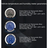 Auto Car Vehicle Thermometer/Hygrometer Clock Mini — view 4