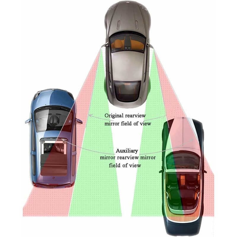 360 Rotate Blind Spot Mirror — view 4