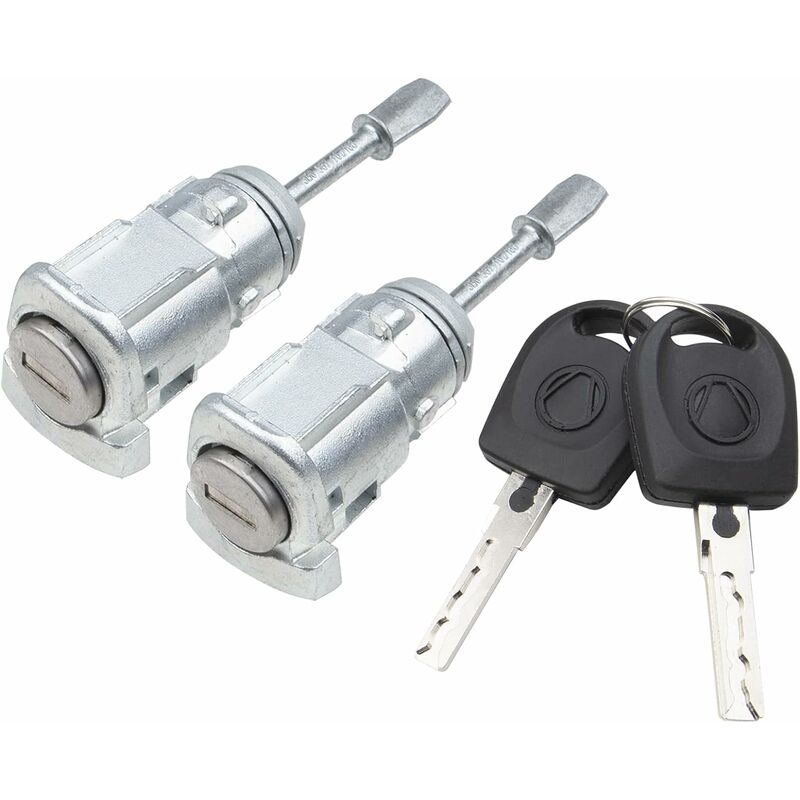 Front Left Right Door Lock Cylinder — view 2