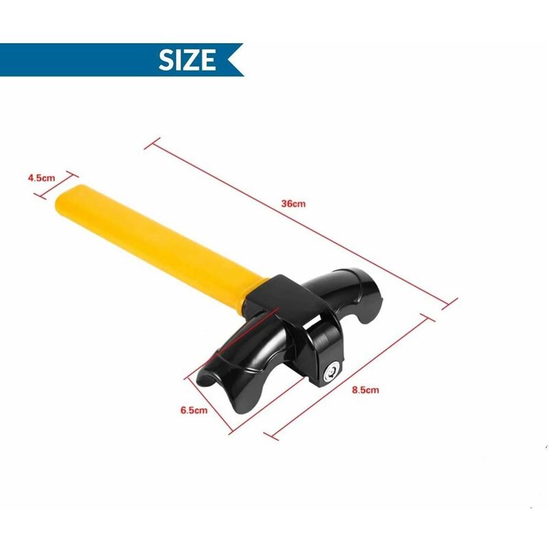 Car Steering Wheel Lock — view 4