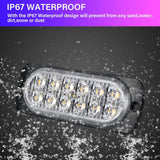 2 pcs 12 LED Amber Strobe — view 4
