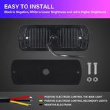 2 pcs 12 LED Amber Strobe — view 5