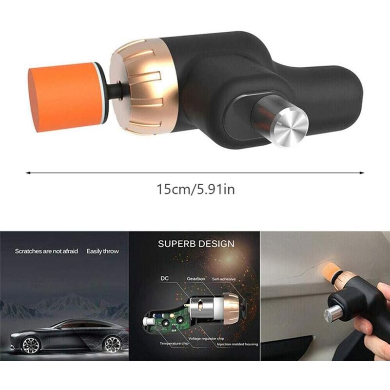 Car Polishing Machine 60W Mini Electric — view 3