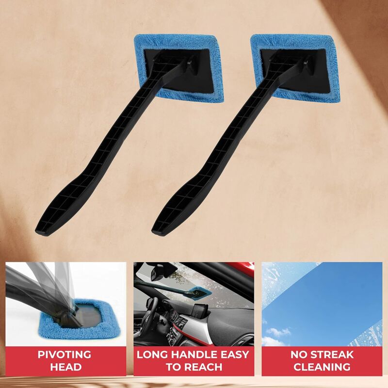Interior Windshield Cleaner - Long Handle — view 3