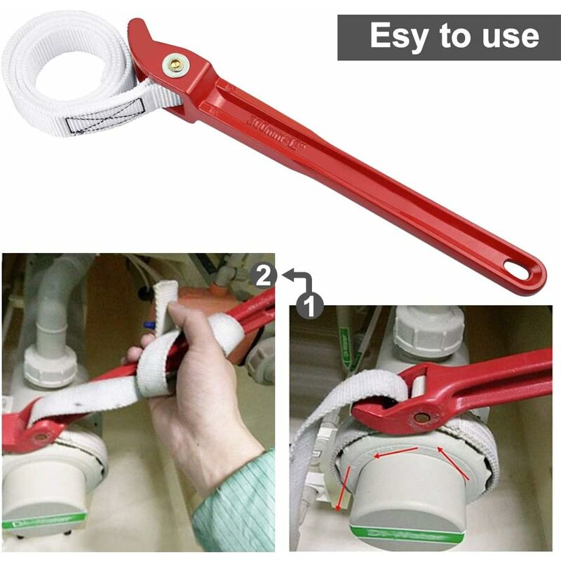 Universal Strap Wrench Rubber Strap Wrench — view 5