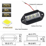 Universal 6LED LED License Plate Light — view 3