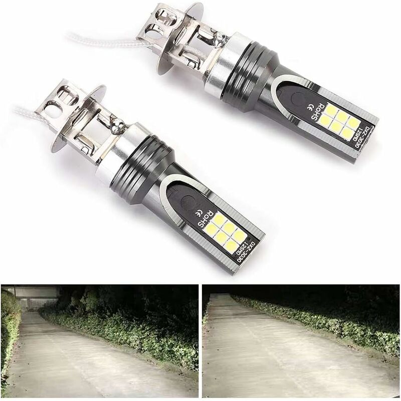 2 pcs LED Headlight Bulb — view 3