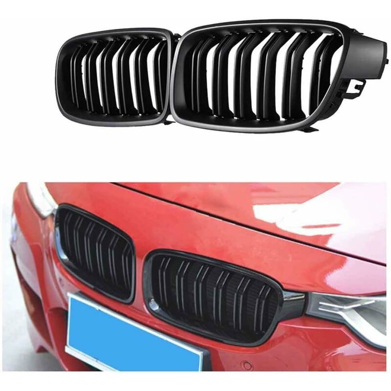 Car Front Grille Grill - Gloss — view 5