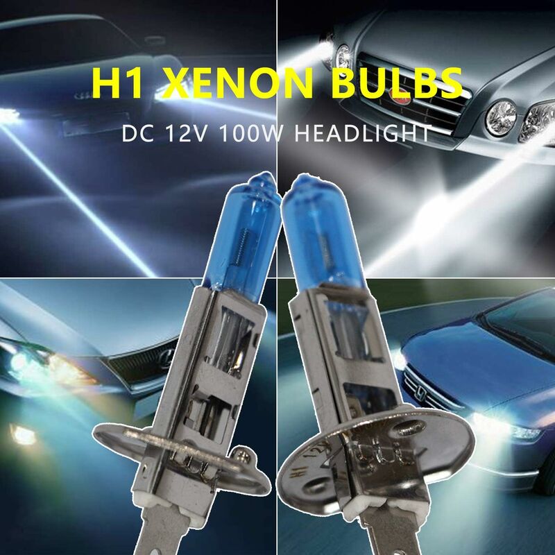 Halogen Headlight Bulb Super White 5000K — view 5