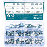 60 pcs Galvanized Silicone Fuel Hose — view 2