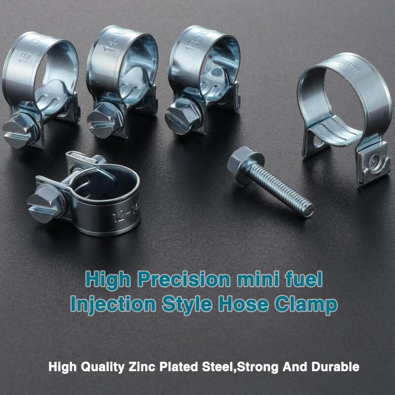 60 pcs Galvanized Silicone Fuel Hose — view 4