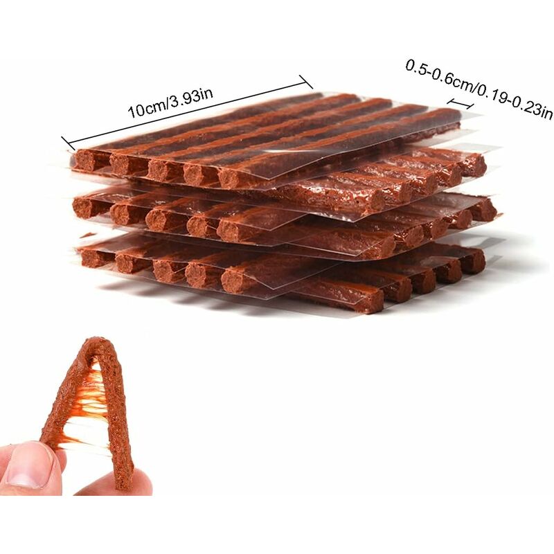 30 pcs Tyre Repair Strips Car — view 3