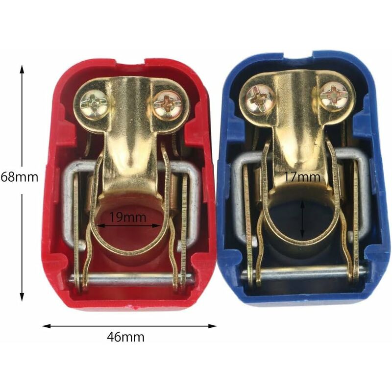 2 Pack Quick Release Battery Terminals — view 3
