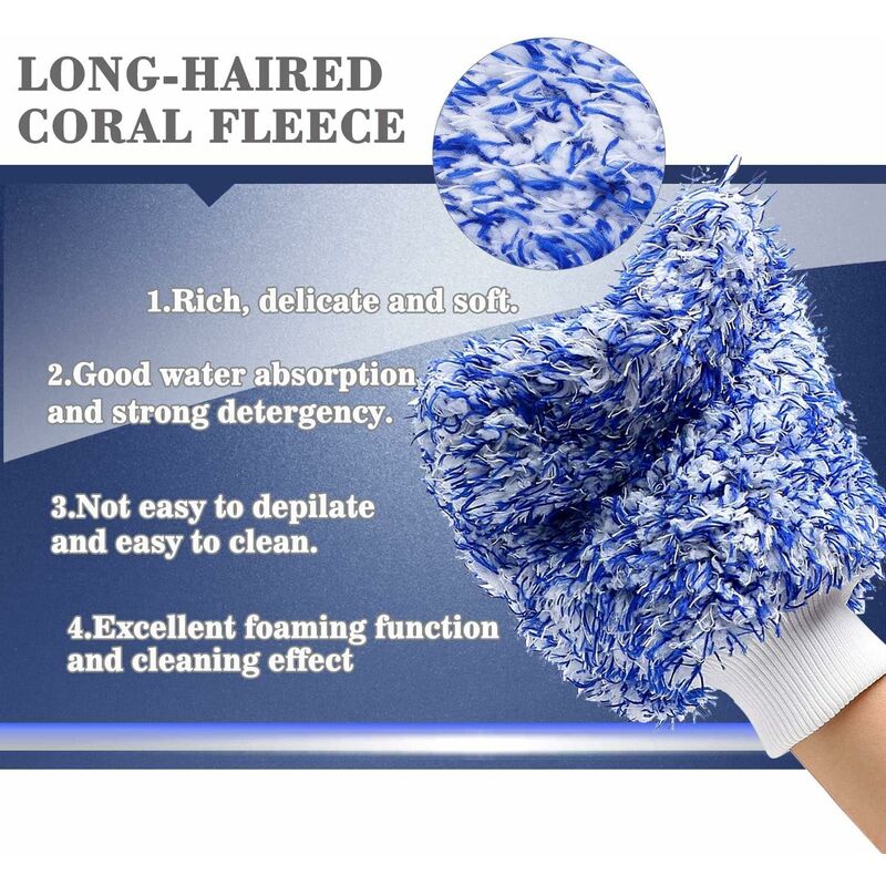 Car Wash Gloves 2 Pieces — view 4