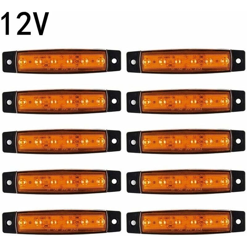 Truck Side Marker Lights 10 pcs — view 3