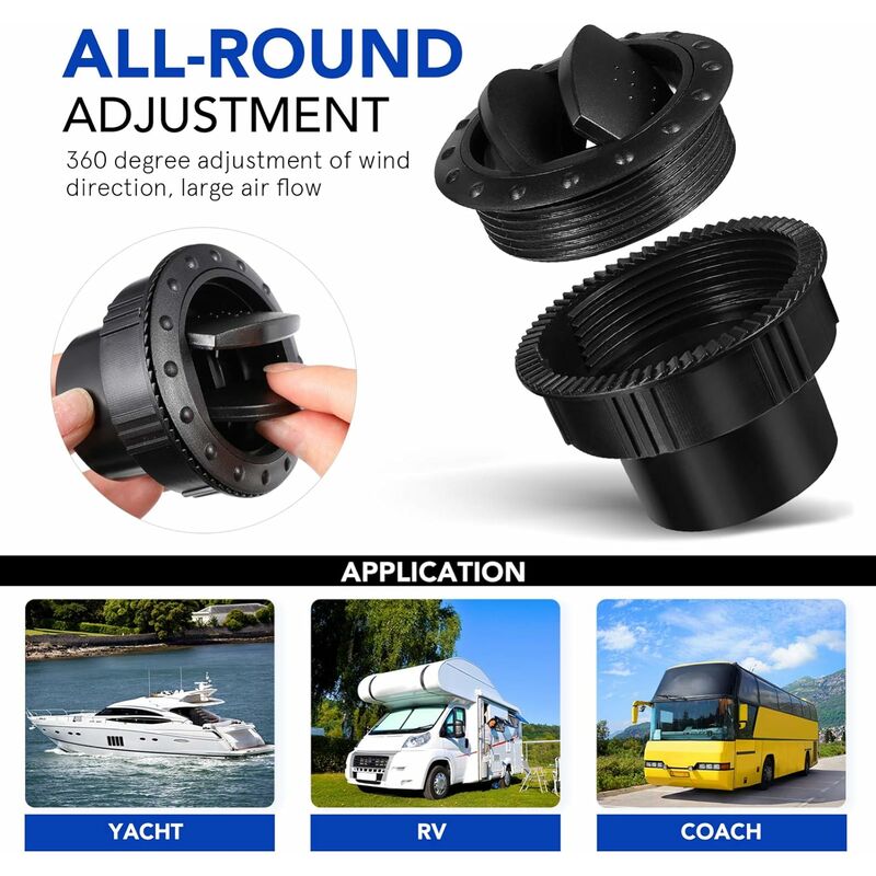 60Mm Car Interior Heater Vent Cover — view 5