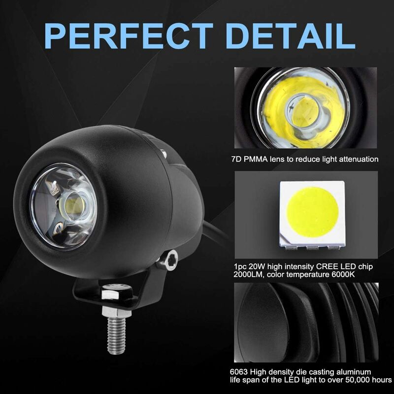 20W LED Fog Light LED Work — view 3