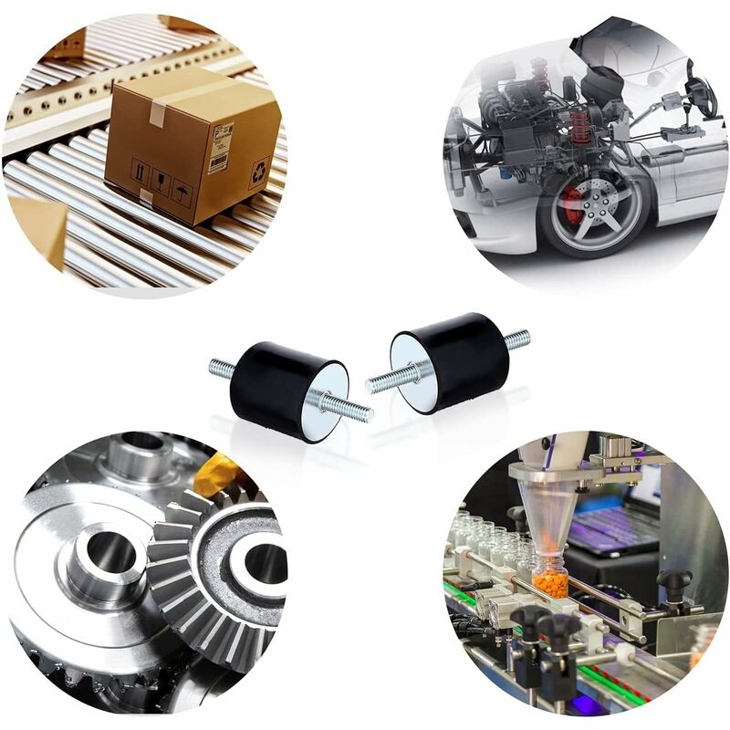 Rubber Mounts M8X23 Anti-Vibration Isolator Isolation — view 4