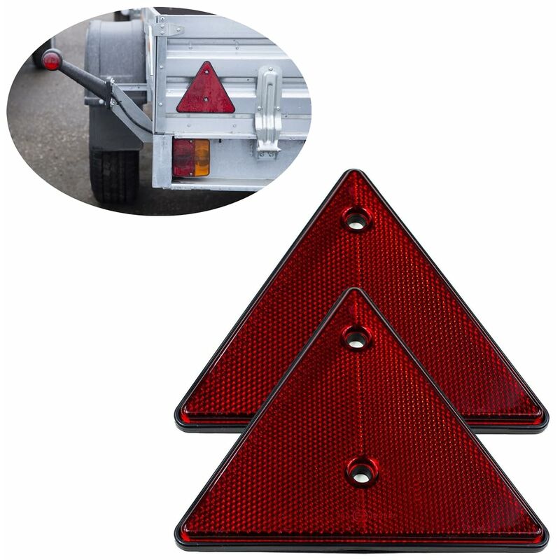 2 pcs Set Screw-On Triangle Trailer — view 2