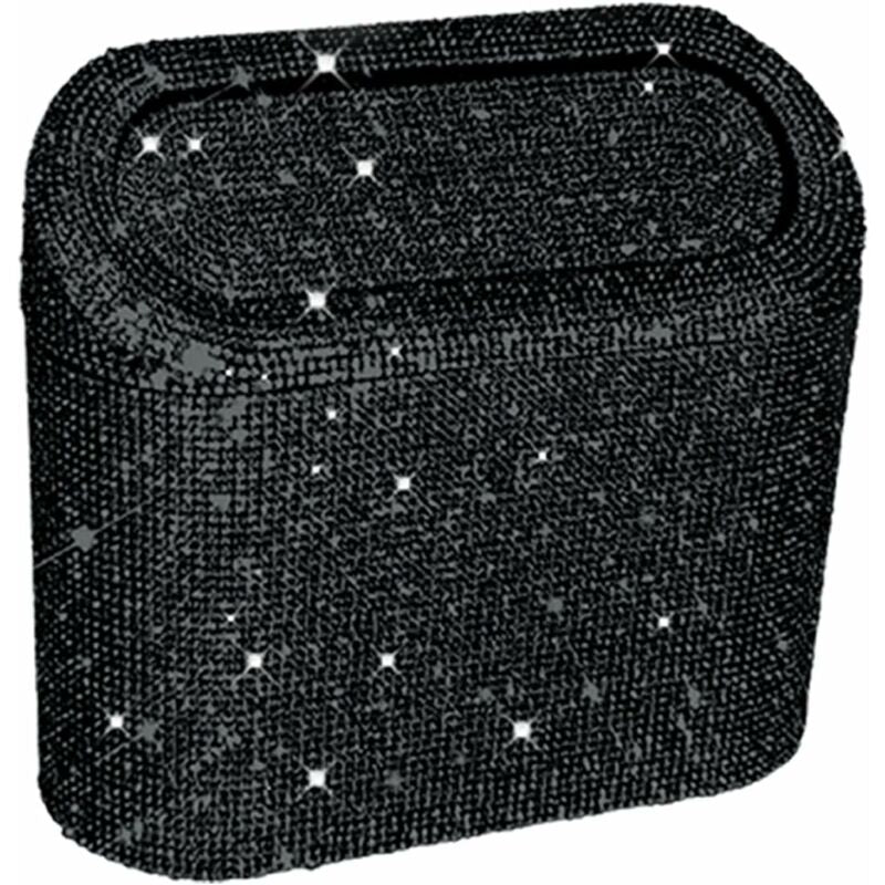 Car-Mounted Diamond-Encrusted Trash Can — view 2