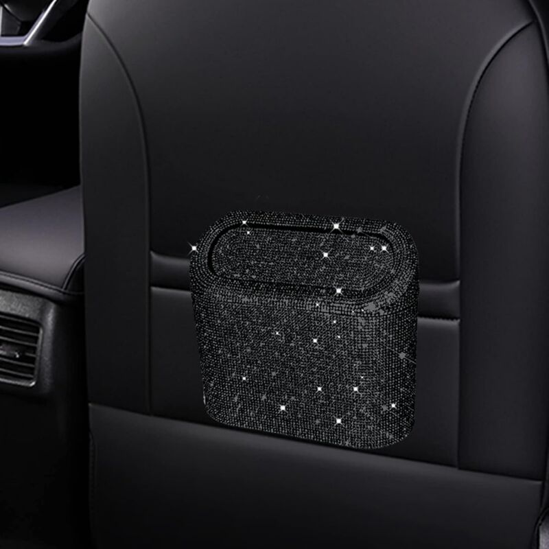 Car-Mounted Diamond-Encrusted Trash Can — view 5