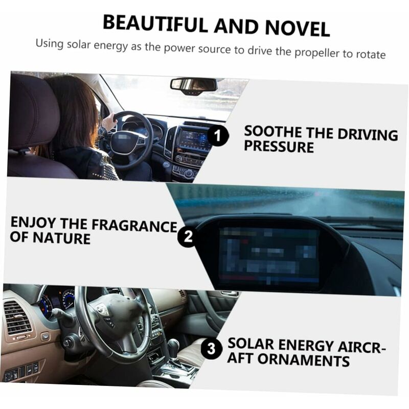 2 pcs Airplane Perfume Ornament Car — view 5