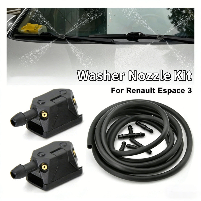 Adjustable car wiper arm washer nozzle — view 3
