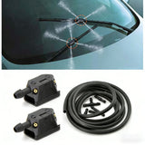 Adjustable car wiper arm washer nozzle — view 4