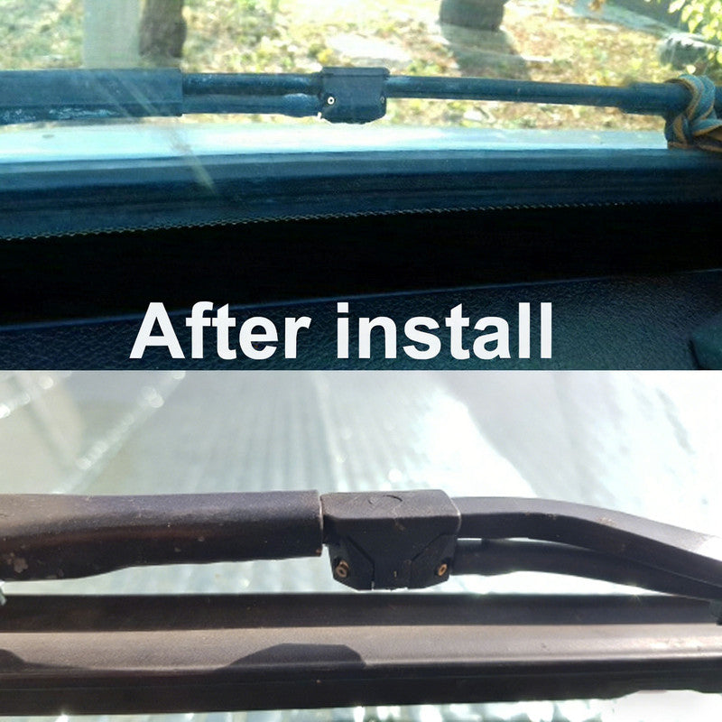 Adjustable car wiper arm washer nozzle — view 5