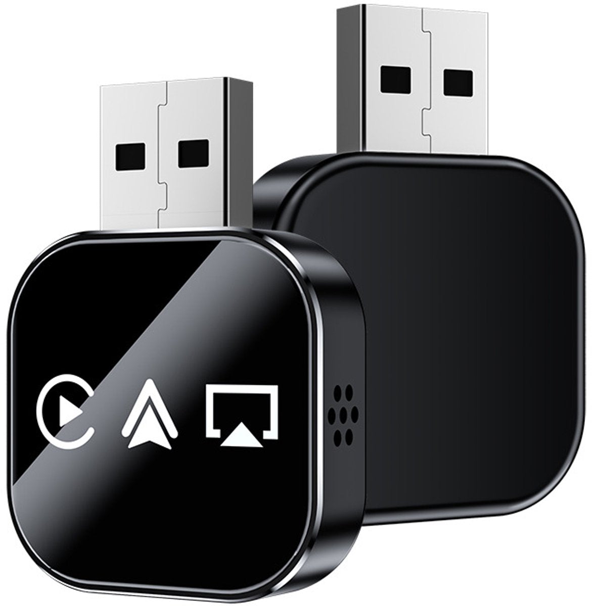 3-in-1 wireless CarPlay mirror link adapter — view 2