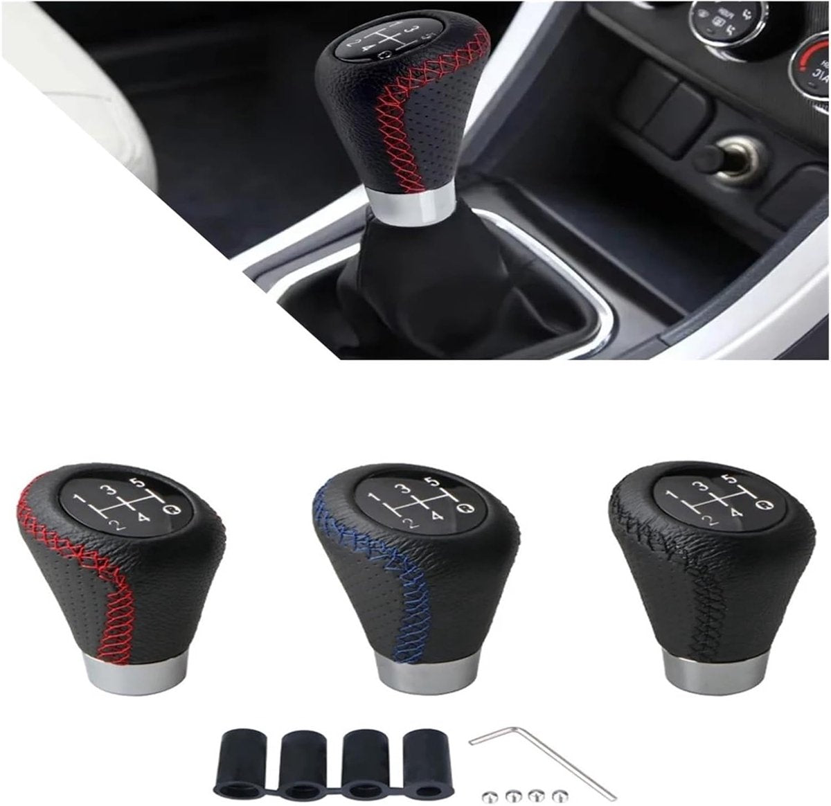 Universal 5-speed gear shift knob — view 3