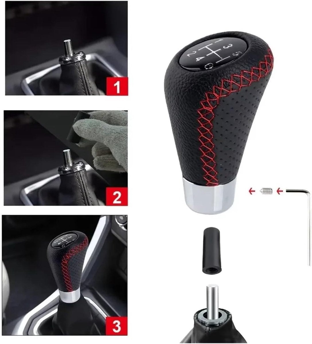 Universal 5-speed gear shift knob — view 4