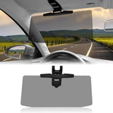 Polarised car sun visor extension black — view 2
