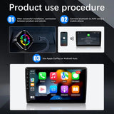 2-in-1 wireless USB car adapter CarPlay — view 3