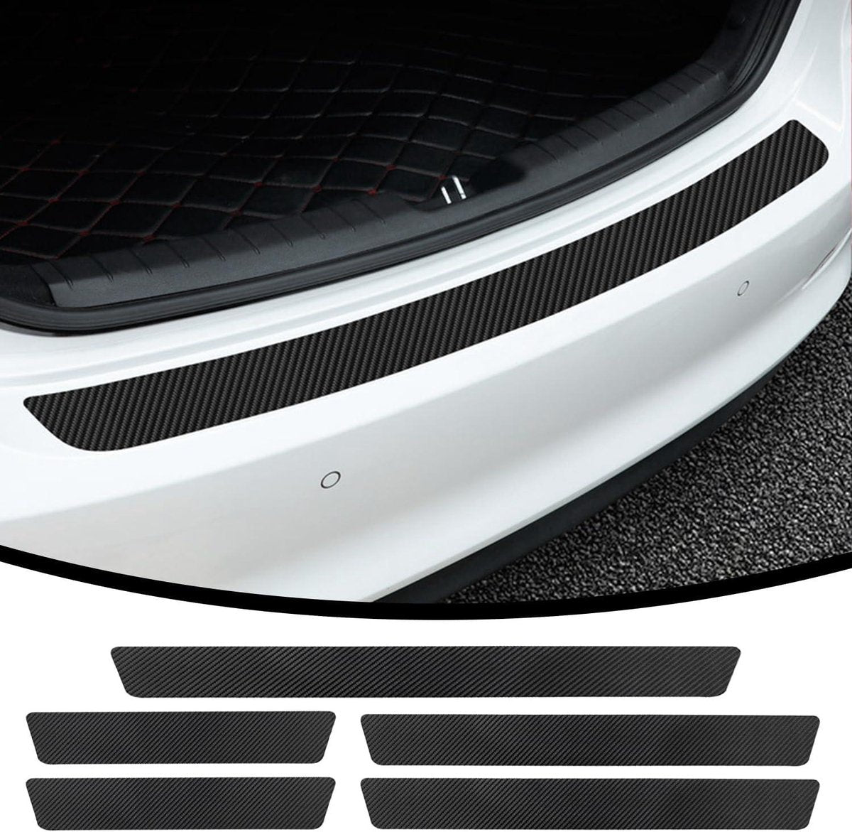 Car door sill mouldings set of 5 — view 5
