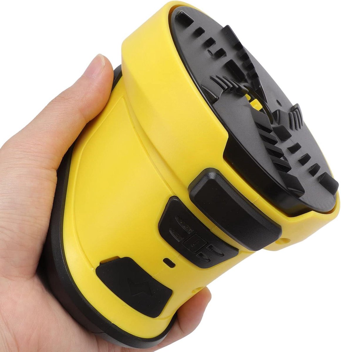 Electric rotating disc snow scraper — view 3