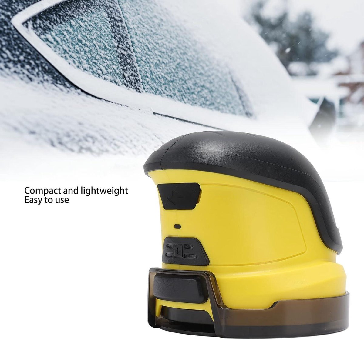 Electric rotating disc snow scraper — view 5