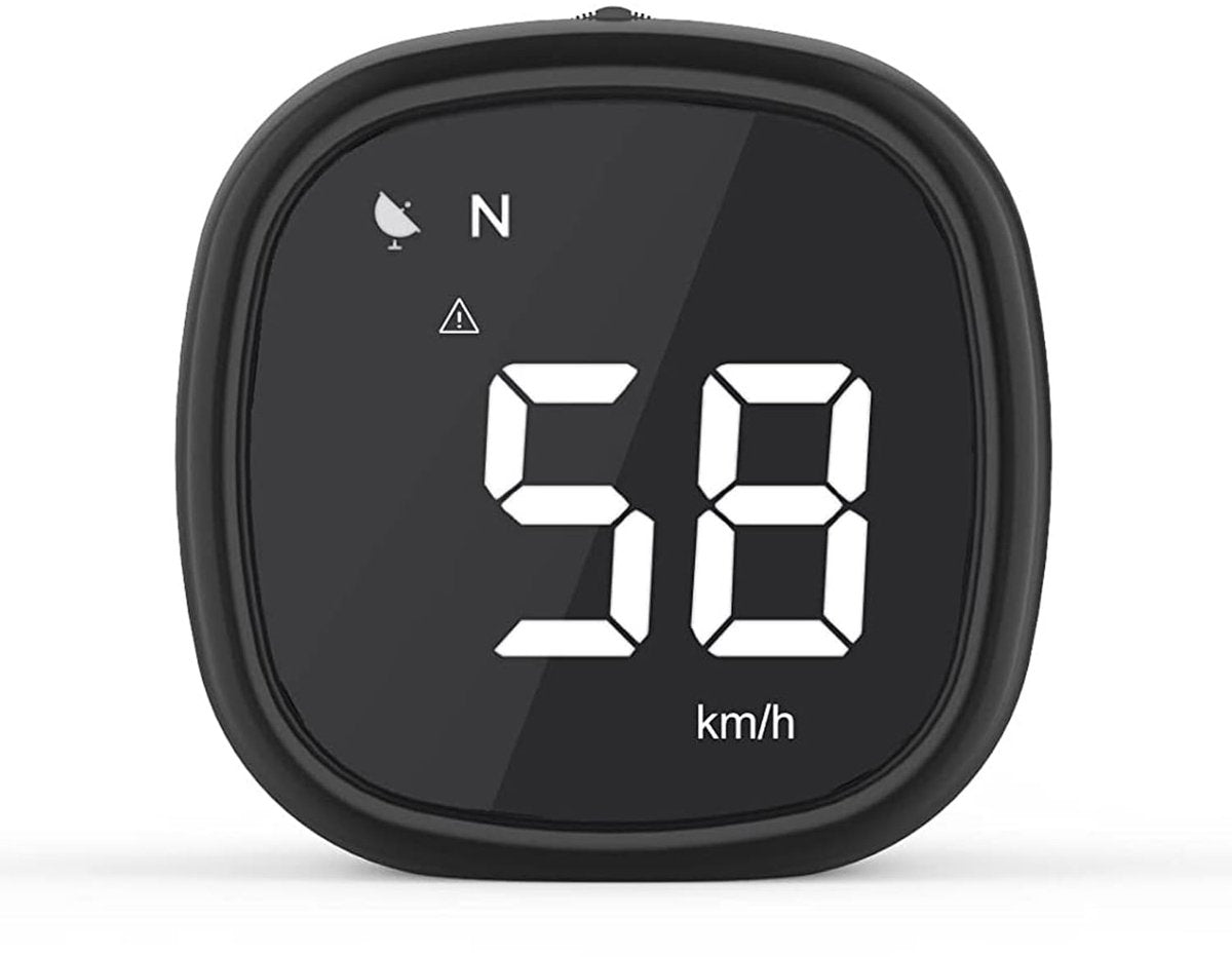 Digital GPS speedometer head-up display — view 2