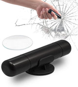 2-in-1 emergency car hammer black — view 2