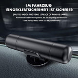 2-in-1 emergency car hammer black — view 3