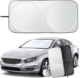 Universal car windshield sunshade 150x70cm — view 2