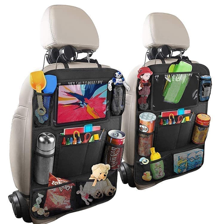 Universal car back seat tablet holder 2 pack — view 2