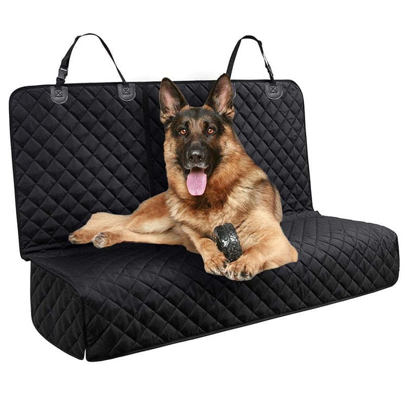 Waterproof dog car seat protector mat black — view 6