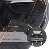 Waterproof dog car seat protector mat black — view 8
