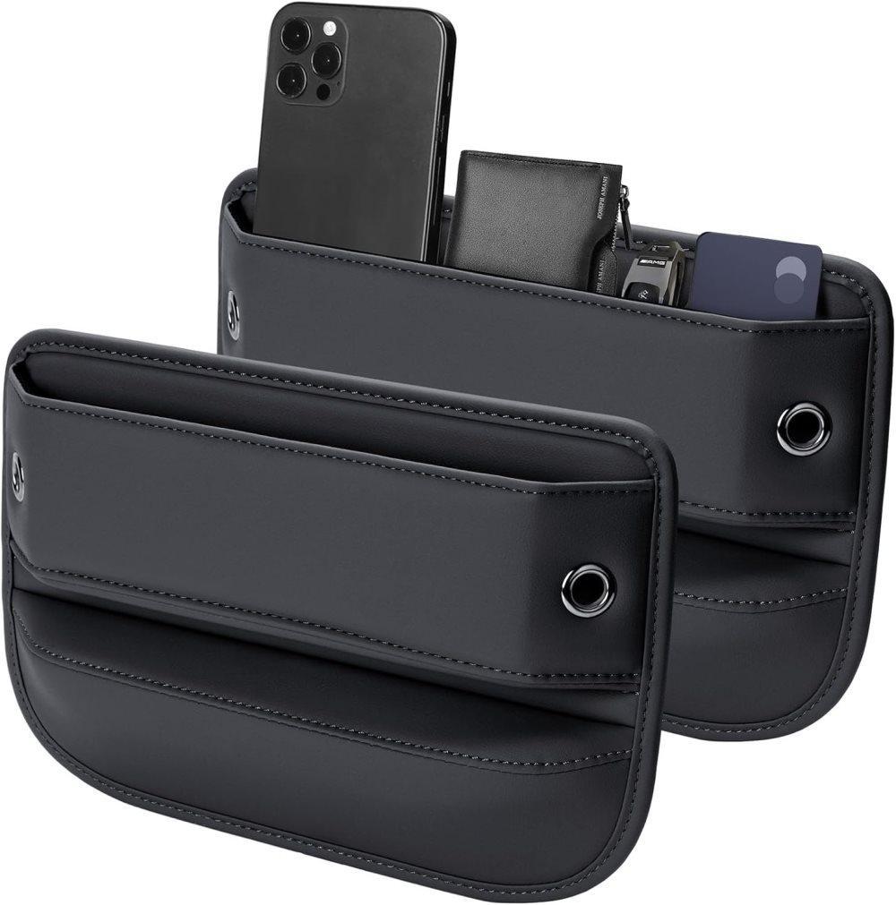 Universal car storage leather bags 2 pack — view 11