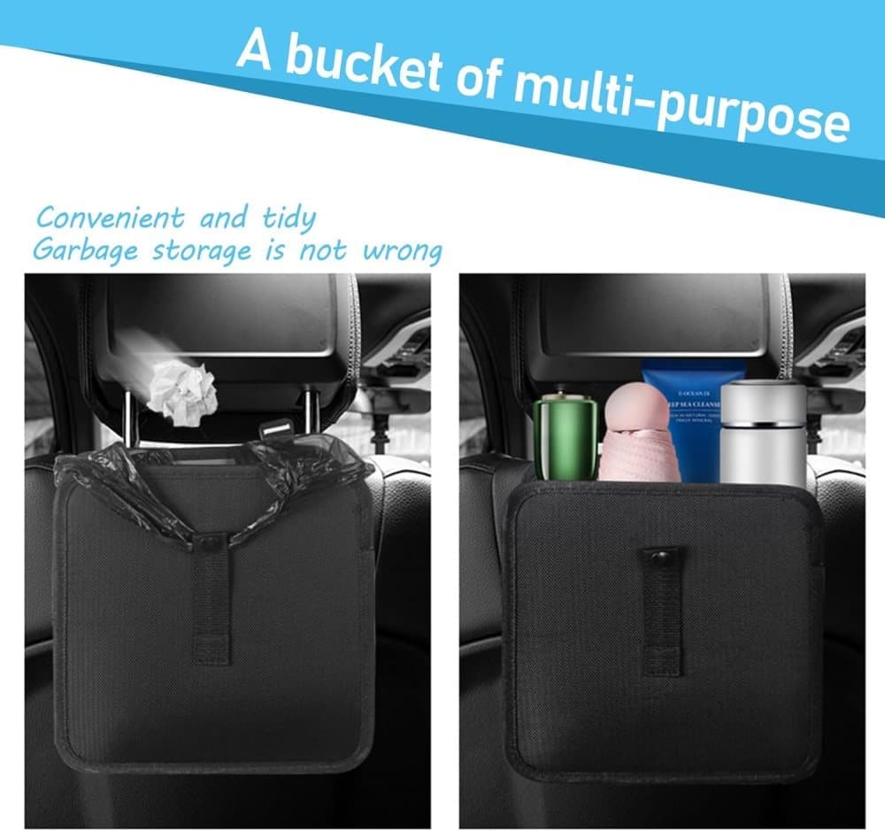 Universal car back seat storage bag — view 6