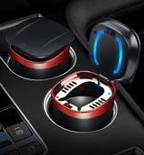Portable LED car ashtray with lid — view 4