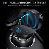 Portable LED car ashtray with lid — view 5
