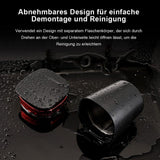 Portable LED car ashtray with lid — view 11
