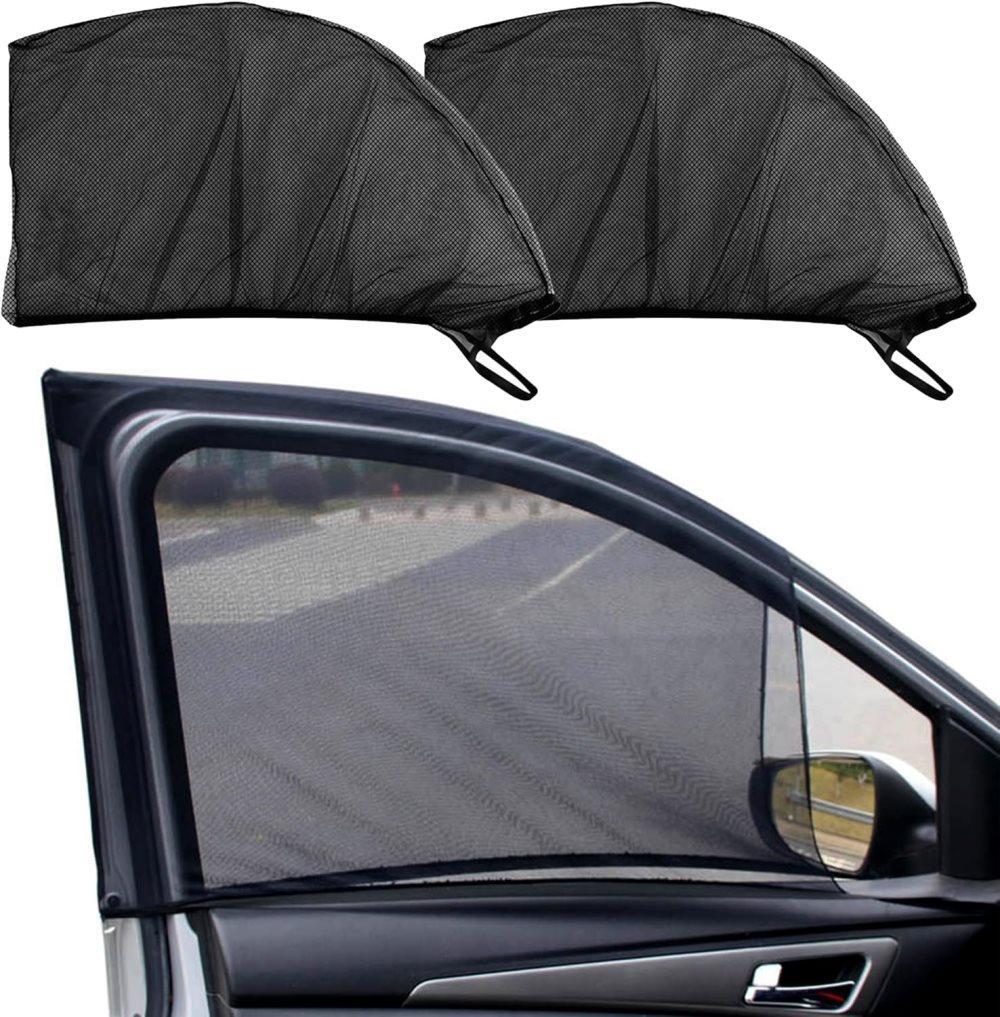 Car sunshade mosquito net 2 pack — view 2